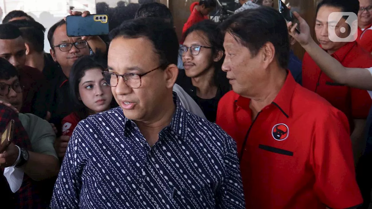 Respons Anies soal Diminta Megawati Nurut Jika Ingin Diusung di Pilkada Jakarta