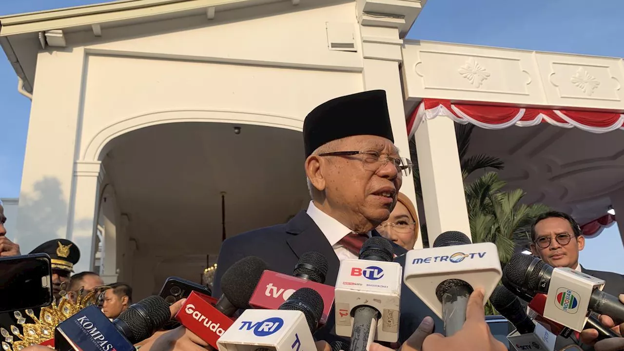 Wapres Maruf Amin Disebut Akan Hadiri Muktamar ke-VI PKB Hari Ini