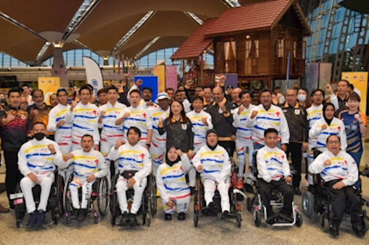 Sports minister Yeoh puts trust in Paralympians to bring home four gold medals