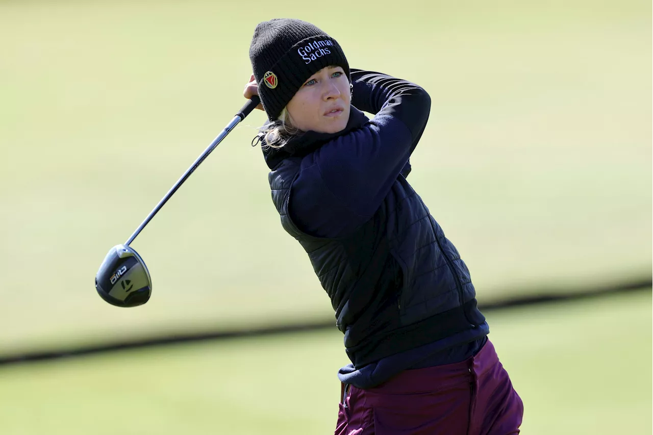 Korda regains dominant form to lead Women’s British Open by 3 shots