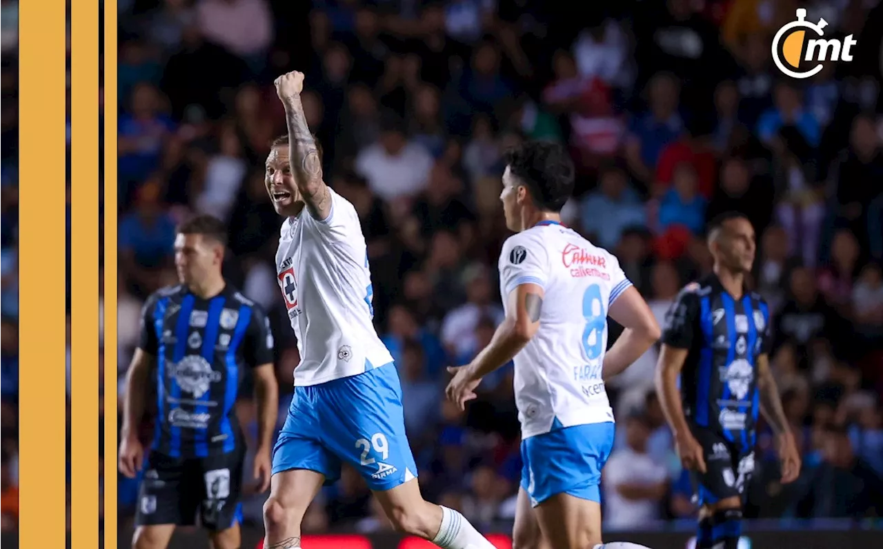 Cruz Azul ratificó liderazgo en la Liga a costa de Gallos y ahora sigue América