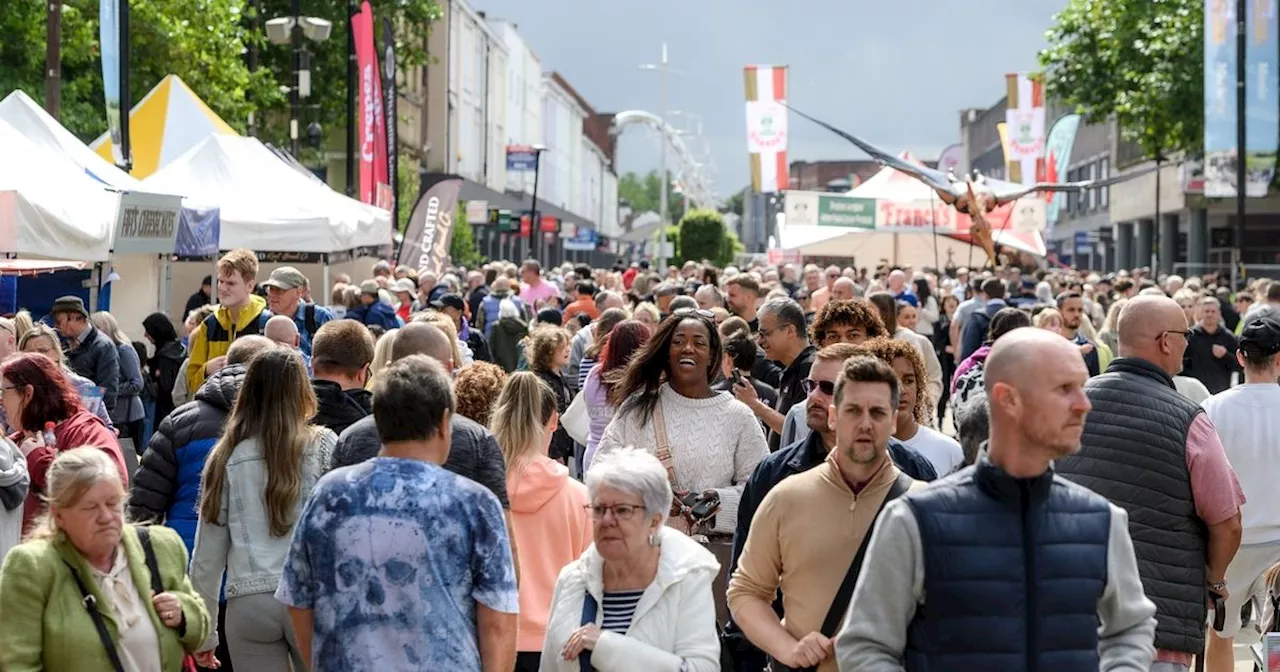 Bolton Food Festival gets underway after opening day cancelled due to storm