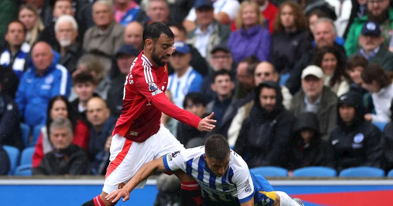 Brighton vs Manchester United live score and goal updates as Utd level through Amad