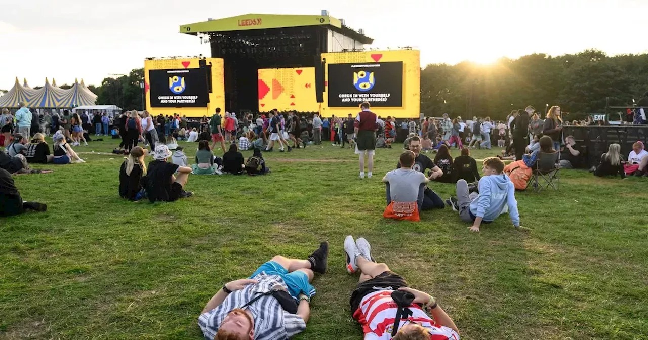 Festivals Leeds Festival Sunday line up and set times for every act