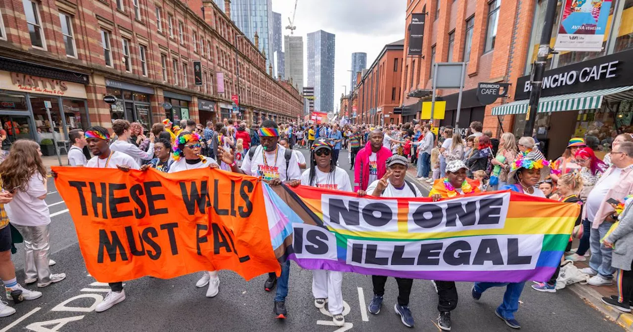 Manchester Pride Parade 2024 brings a buzz to the city despite a blip of rain