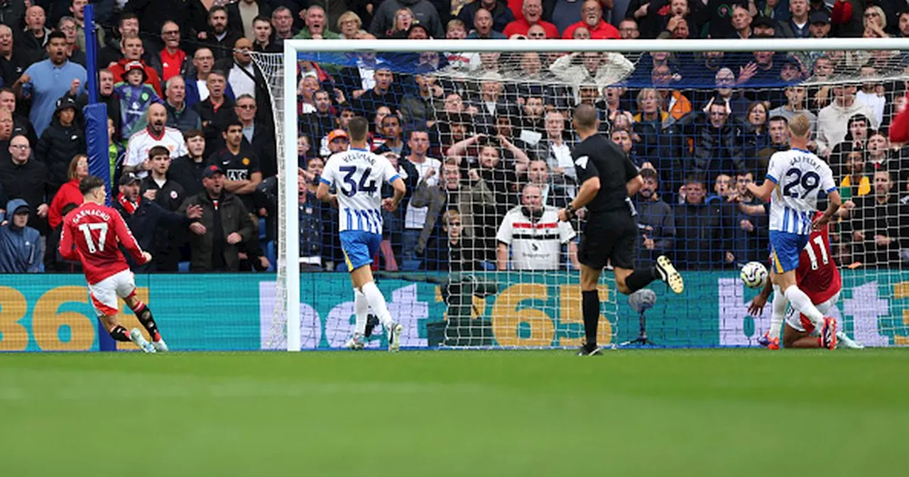 The reason VAR ruled out Alejandro Garnacho's goal for Man Utd vs Brighton