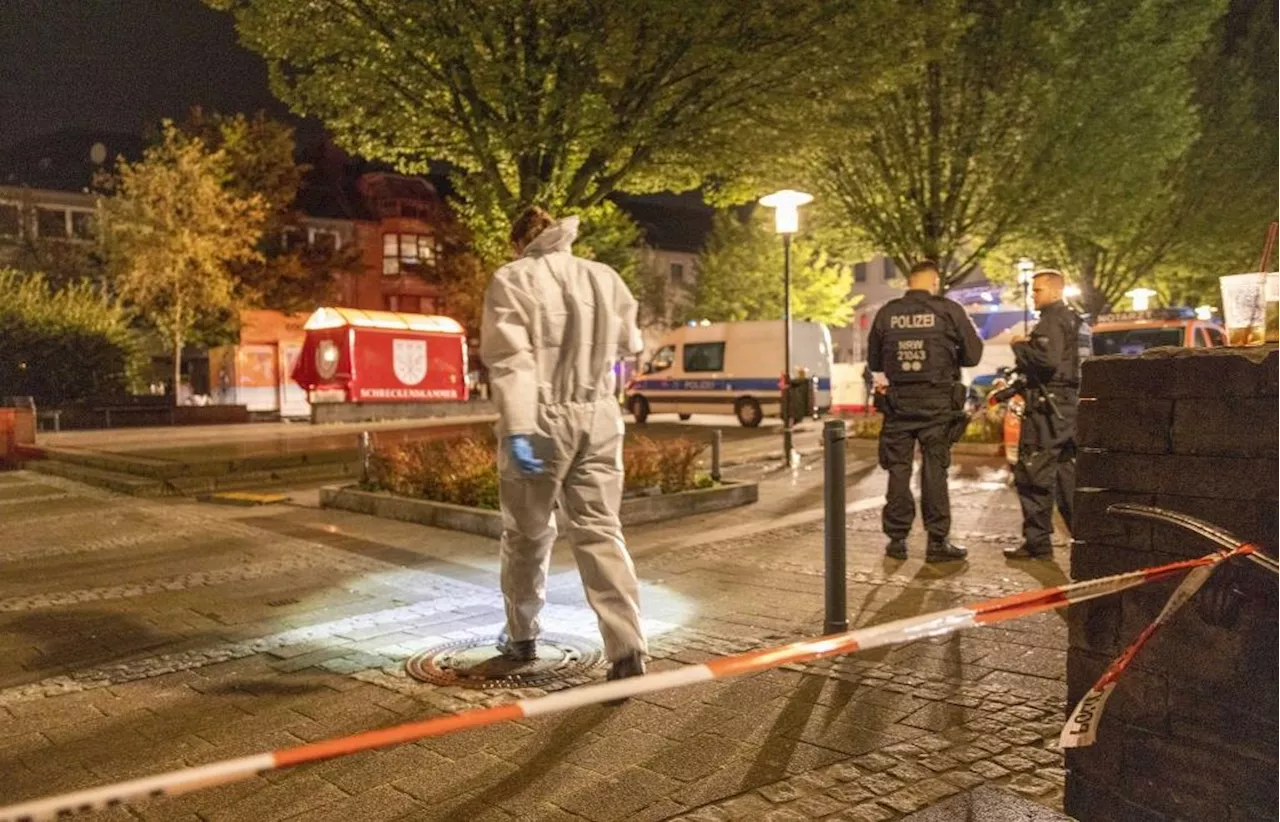 Messer-Anschlag in Solingen: Mehr Verletzte als zunächst bekannt