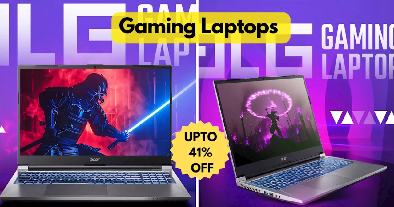 गेम की एक-एक डिटेल दिखेगी एकदम क्लियर, जबरदस्त ग्राफिक्स वाले इन Gaming Laptops पर 41% तक की पाएं बंपर छूट