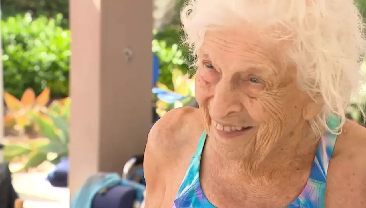 102-year-old swimmer among competitors at US Masters Swimming championship in Mission Viejo