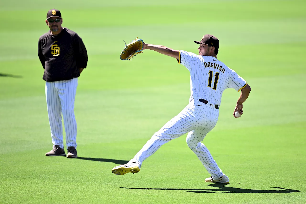 San Diego Padres ace Yu Darvish returns from the Restricted List, rejoins team at Petco Park