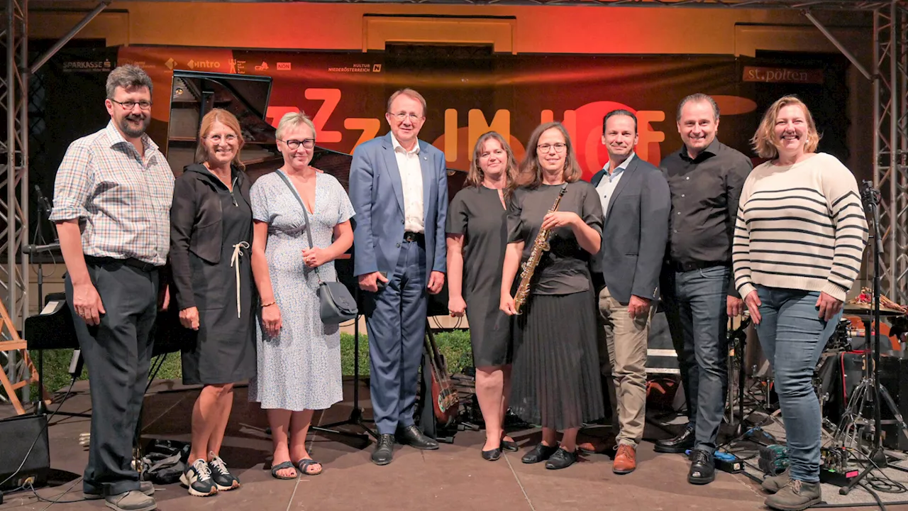 Jazz-Festival in St. Pölten startete unter klarem Sternenhimmel