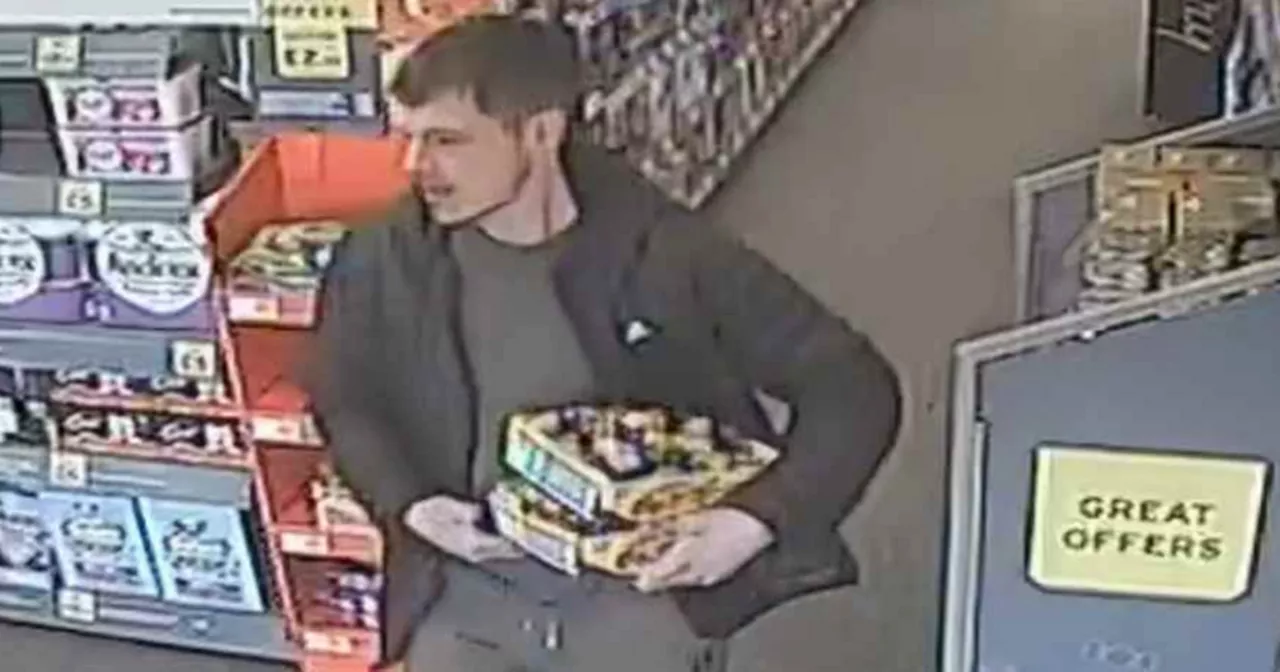 Shoplifter plagued town during spree that targeted seven stores