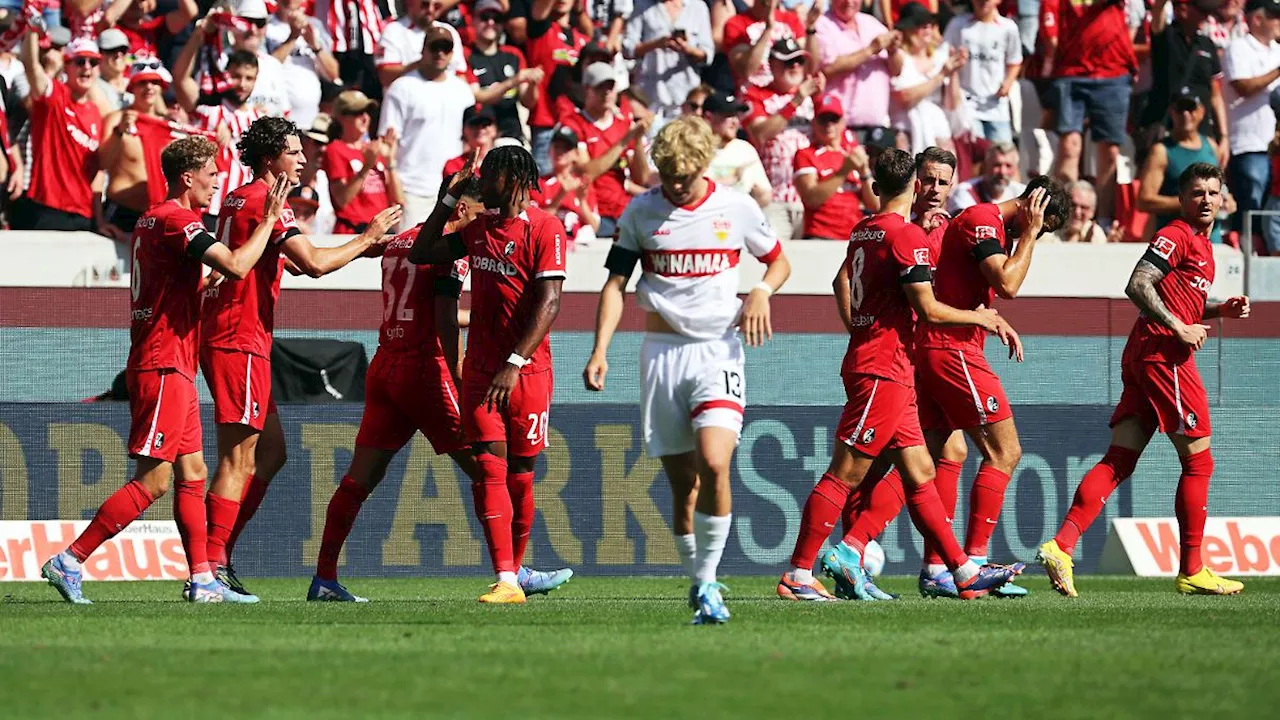 Bundesliga: Freiburg besiegt Vizemeister Stuttgart, erste Bundesliga-Tore für Schleswig-Holstein