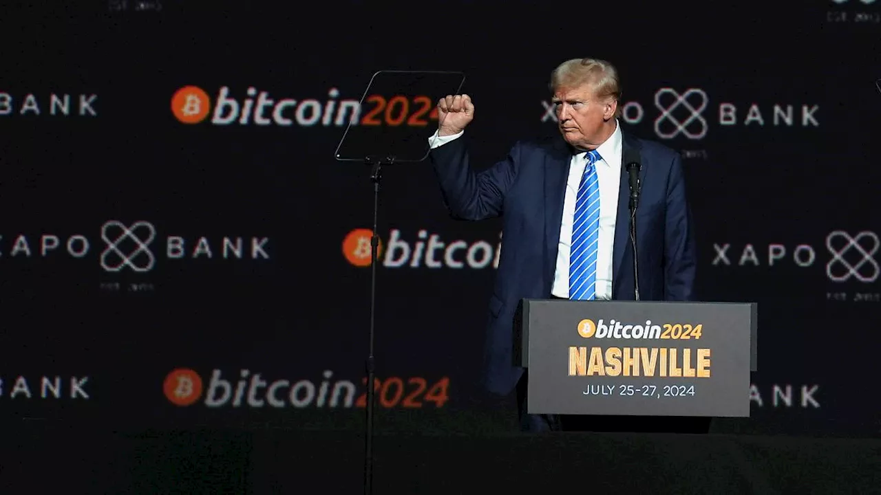 Krypto-Fans aufgeregt: Bitcoin-Kurs könnte Gradmesser für Trump-Sieg werden