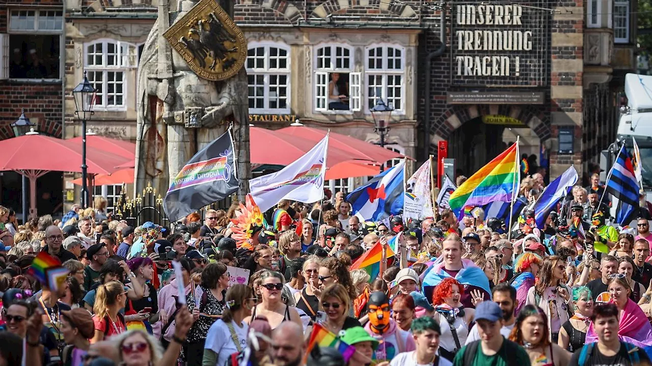 Niedersachsen & Bremen: Zehntausende bei Christopher Street Day in Bremen erwartet