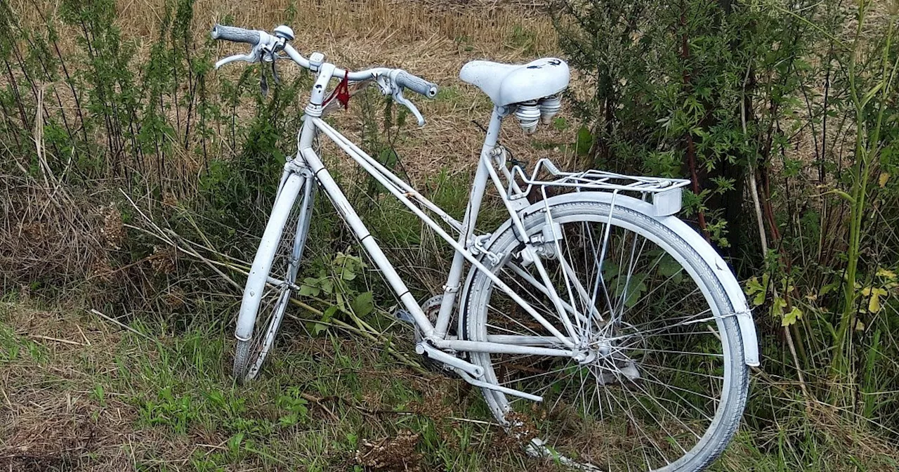 Mahnmal für toten Radfahrer soll in Enger abgebaut werden