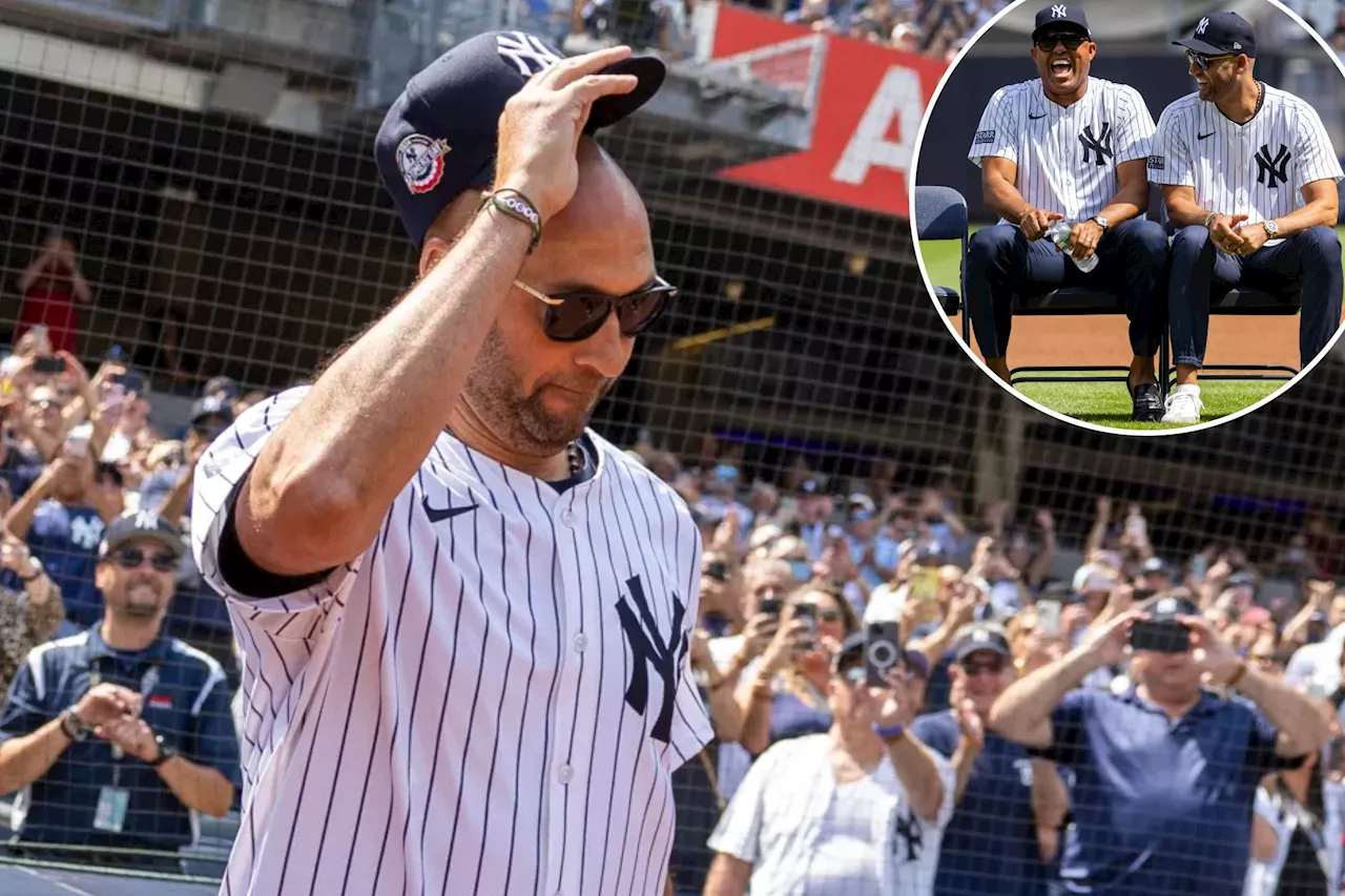 Derek Jeter addresses if he's why Yankees retired Old-Timers' Day game, if he'd ever play