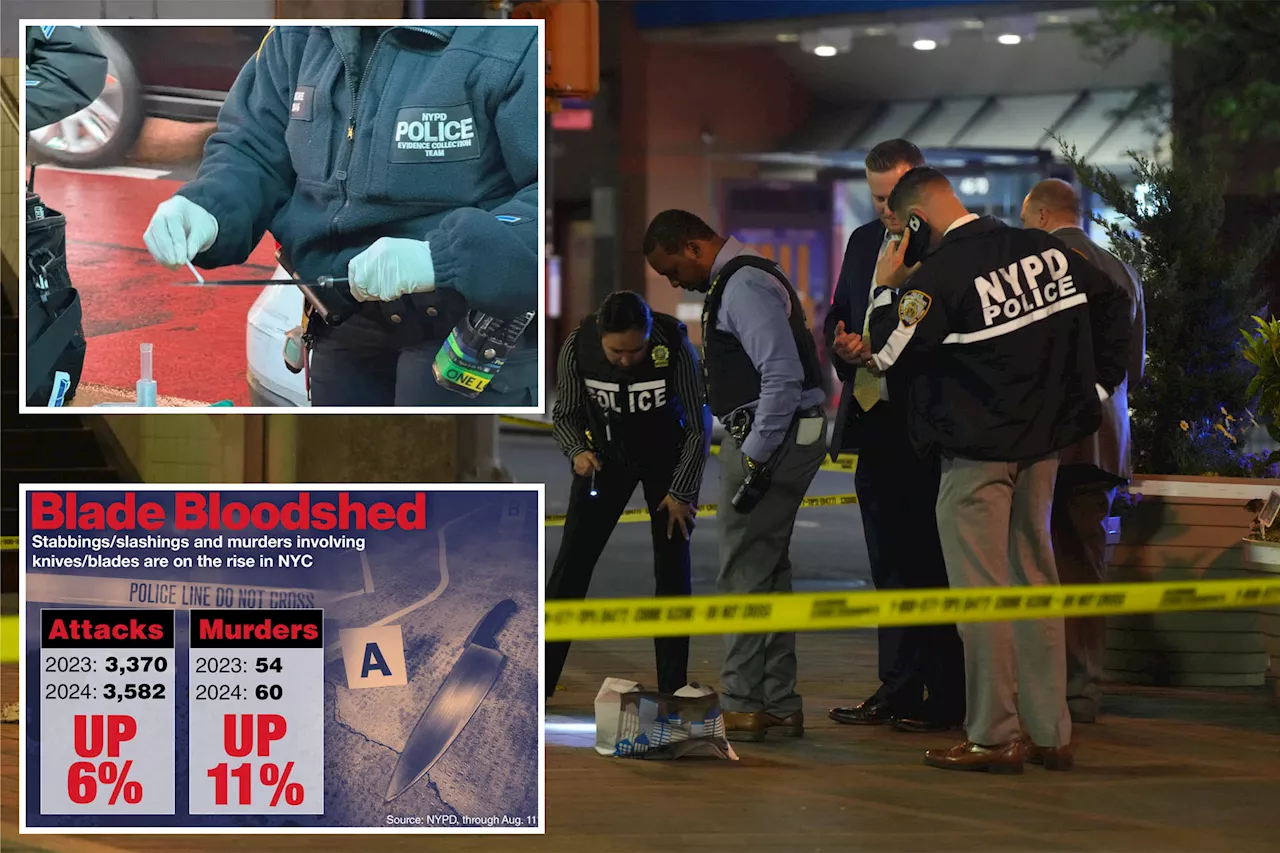 Stabbings and slashings surge across NYC, leaving bloody trail of death and destruction