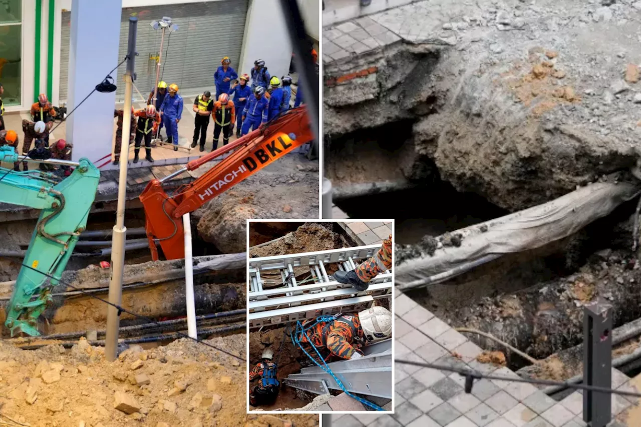 Woman from India disappears into 26-foot-deep sinkhole in Malaysia’s capital