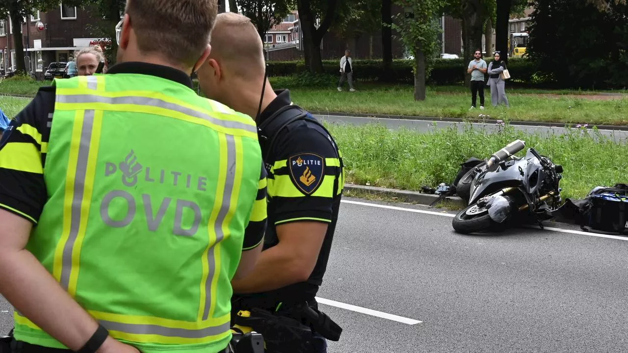 112-nieuws: motorrijder gewond in Breda • ongeluk op A2