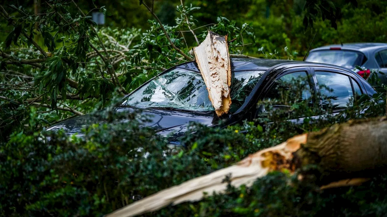 Noodweer ging los in Brabant, bekijk hier de beelden