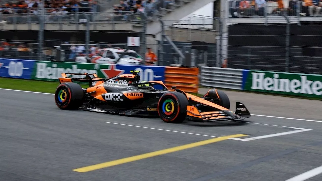 Lando Norris supera Verstappen e conquista a pole no GP da Holanda; veja o grid de largada