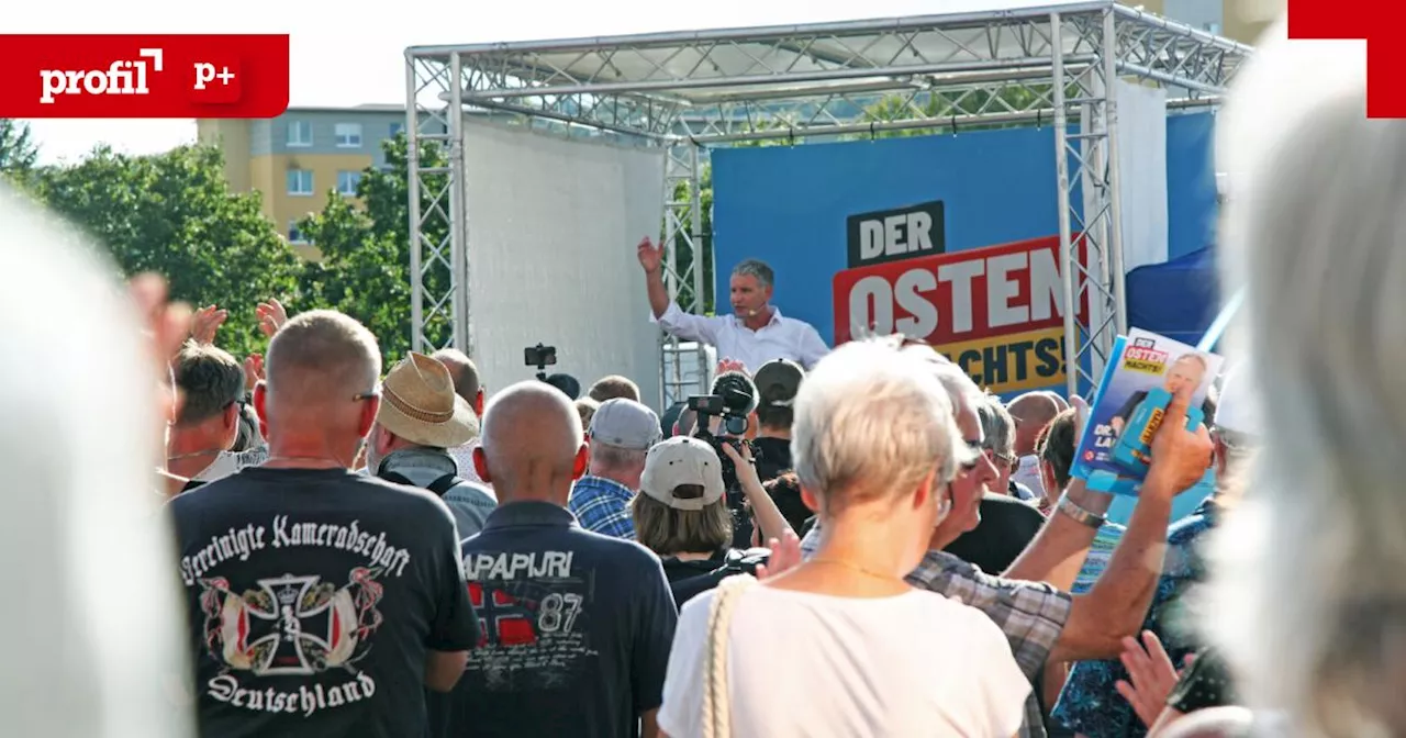 AfD-Wahlkampf in Thüringen: „Ach, Sie sind aus der Ostmark“