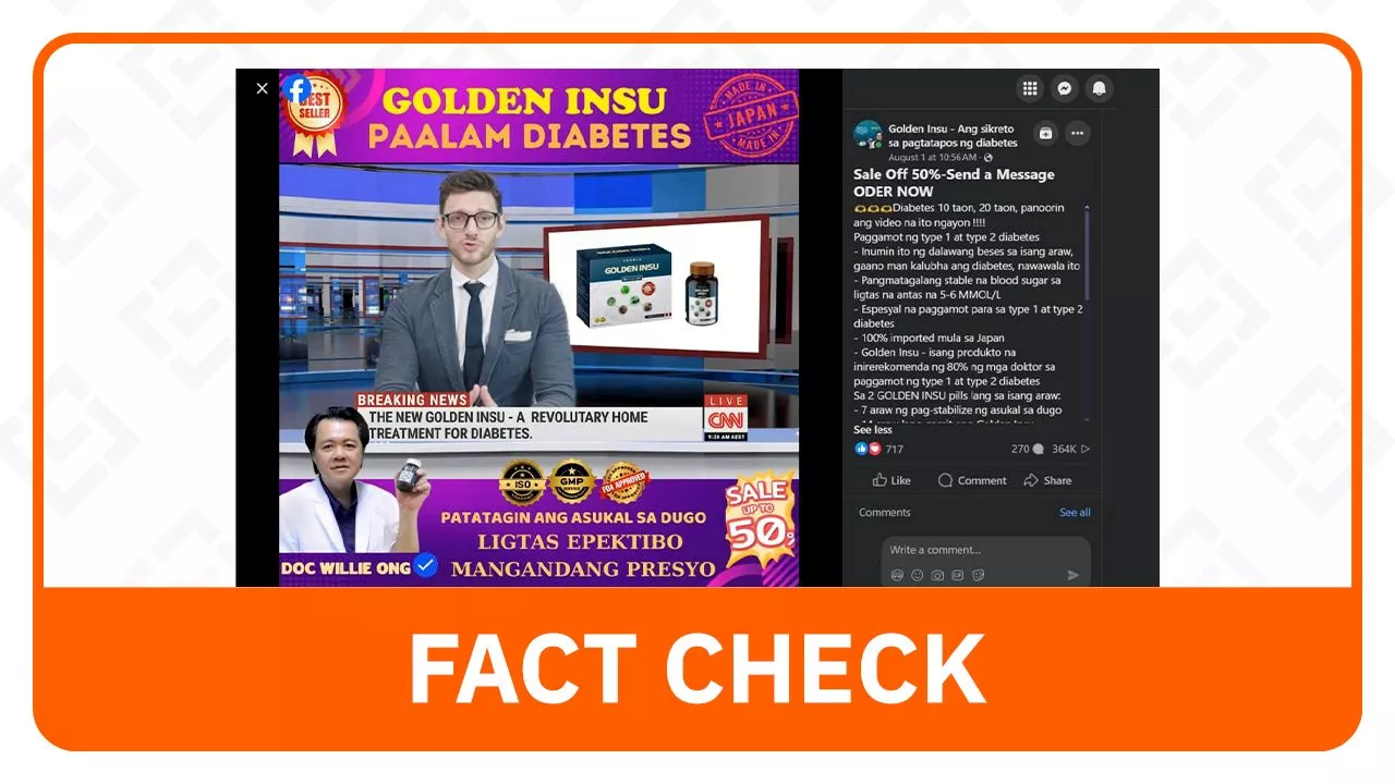 FACT CHECK: Diabetes ‘cure’ Golden Insu not FDA-approved