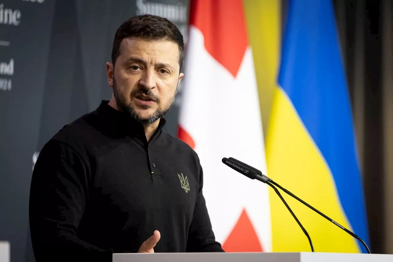 Ukraine’s Zelenskyy signs anti-Russia laws to mark independence day