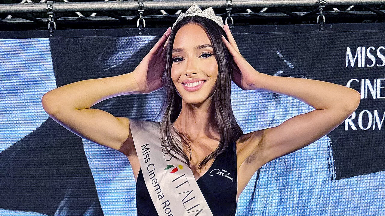 Miss Italia 2024, la romana Beatrice Scintu è Miss Cinema Roma 2024