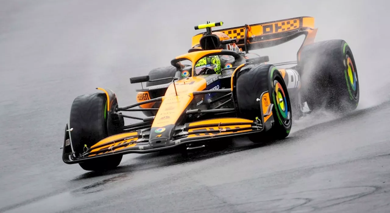 Lando Norris conquista terceira `pole` da temporada em `casa` de Verstappen