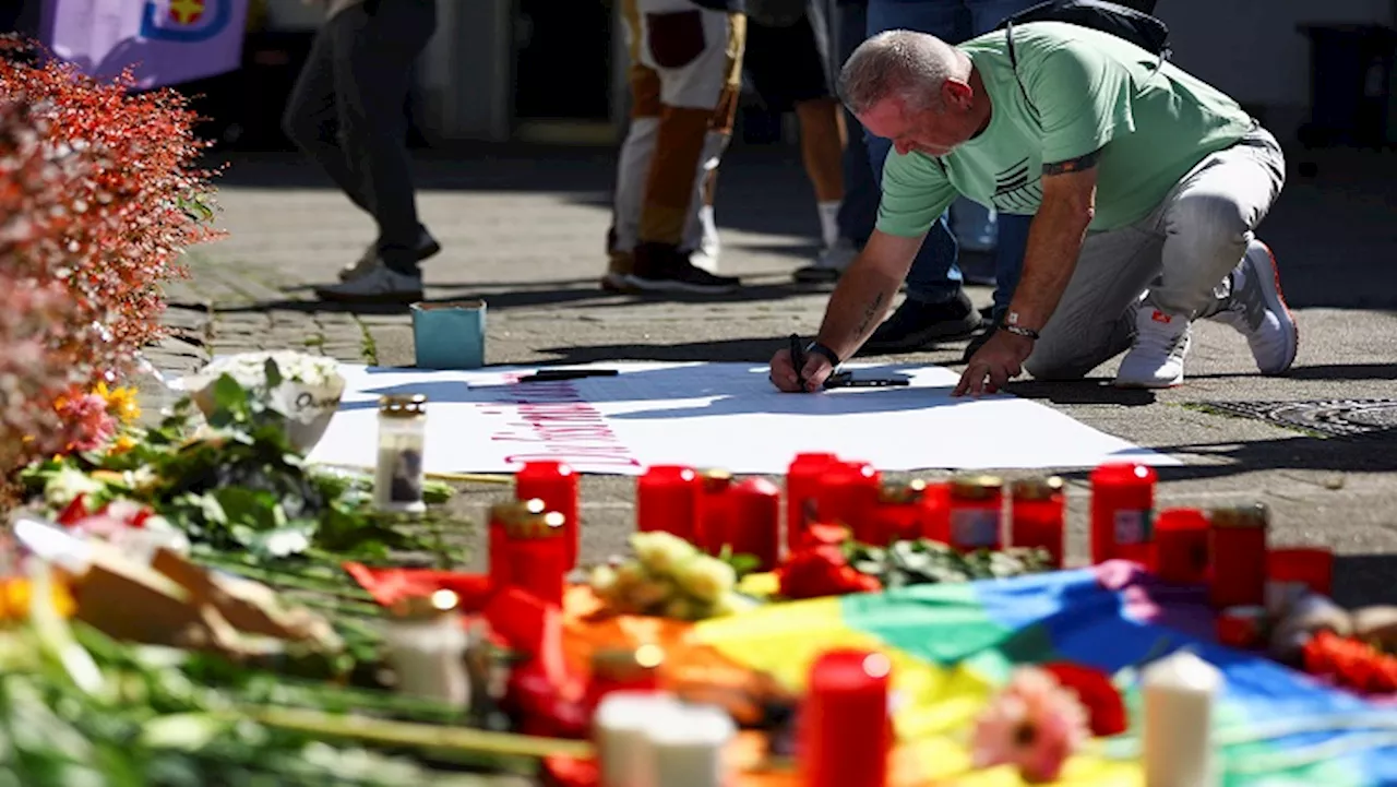 German city's festival succumbs to grief after fatal stabbings - SABC News