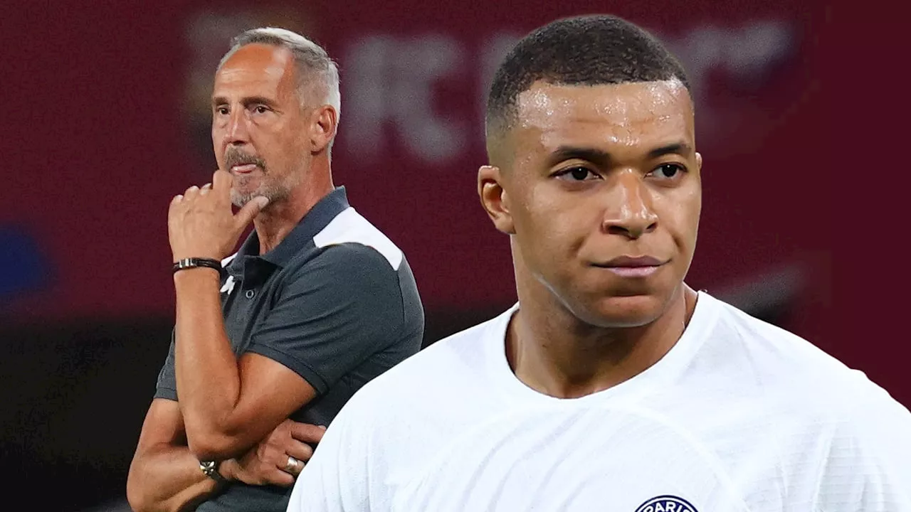 Monaco-Trainer Adi Hütter: So stark ist PSG ohne Kylian Mbappé