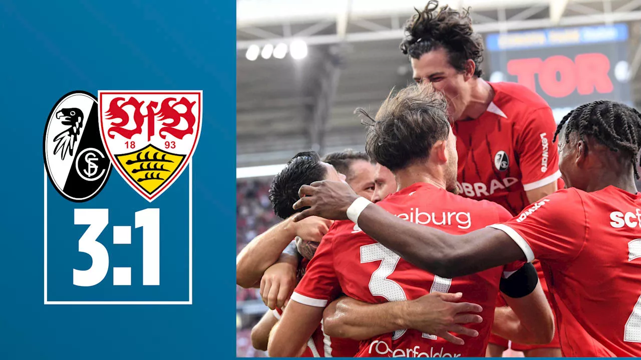 Video: Sport-Club Freiburg - VfB Stuttgart: Highlights