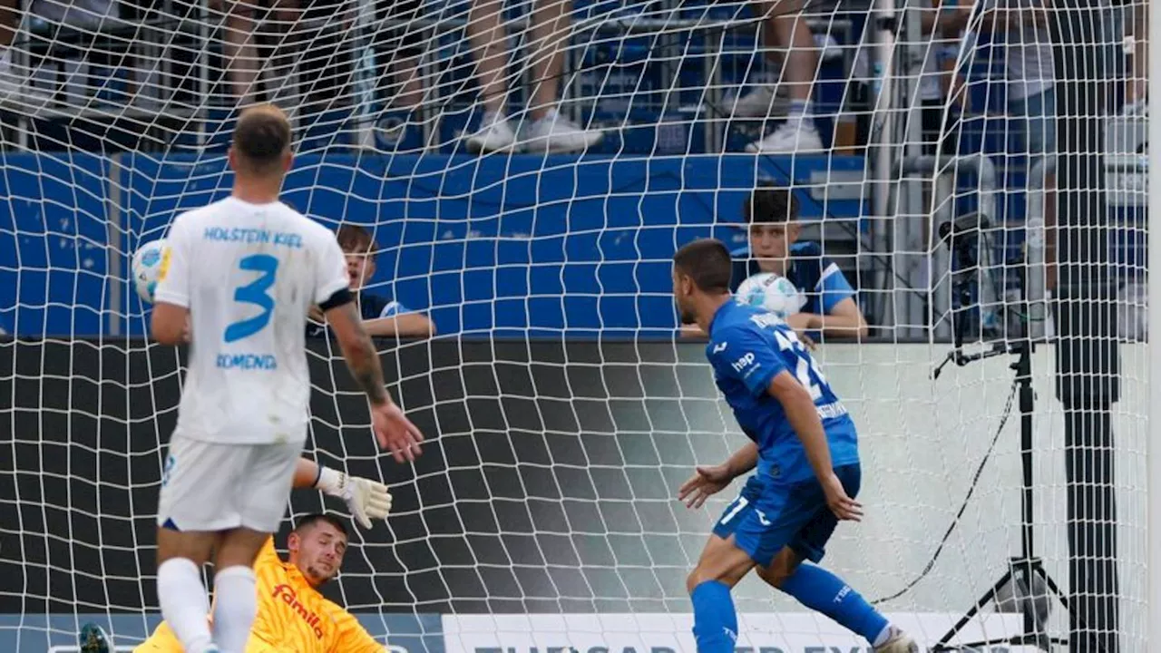 Proteste der TSG-Fans: Kiel verliert Liga-Premiere bei stillen Hoffenheim-Fans