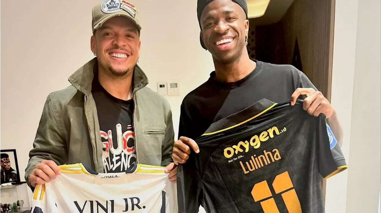 Kisah Bintang Real Madrid Vinicius Jr dan Rodrygo Punya Jersey Madura United