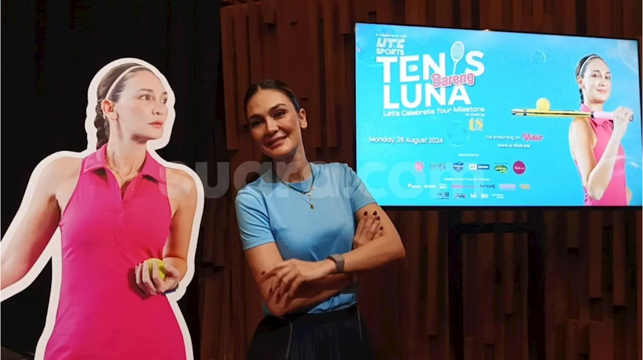 Rayakan Ultah, Luna Maya Gelar Tanding Tenis Bareng Maxime Bouttier hingga Anya Geraldine