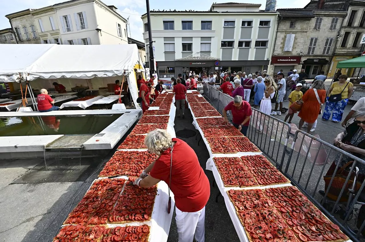 Tarte géante, concerts et smoothies : la Fête de la tomate a débuté à Marmande