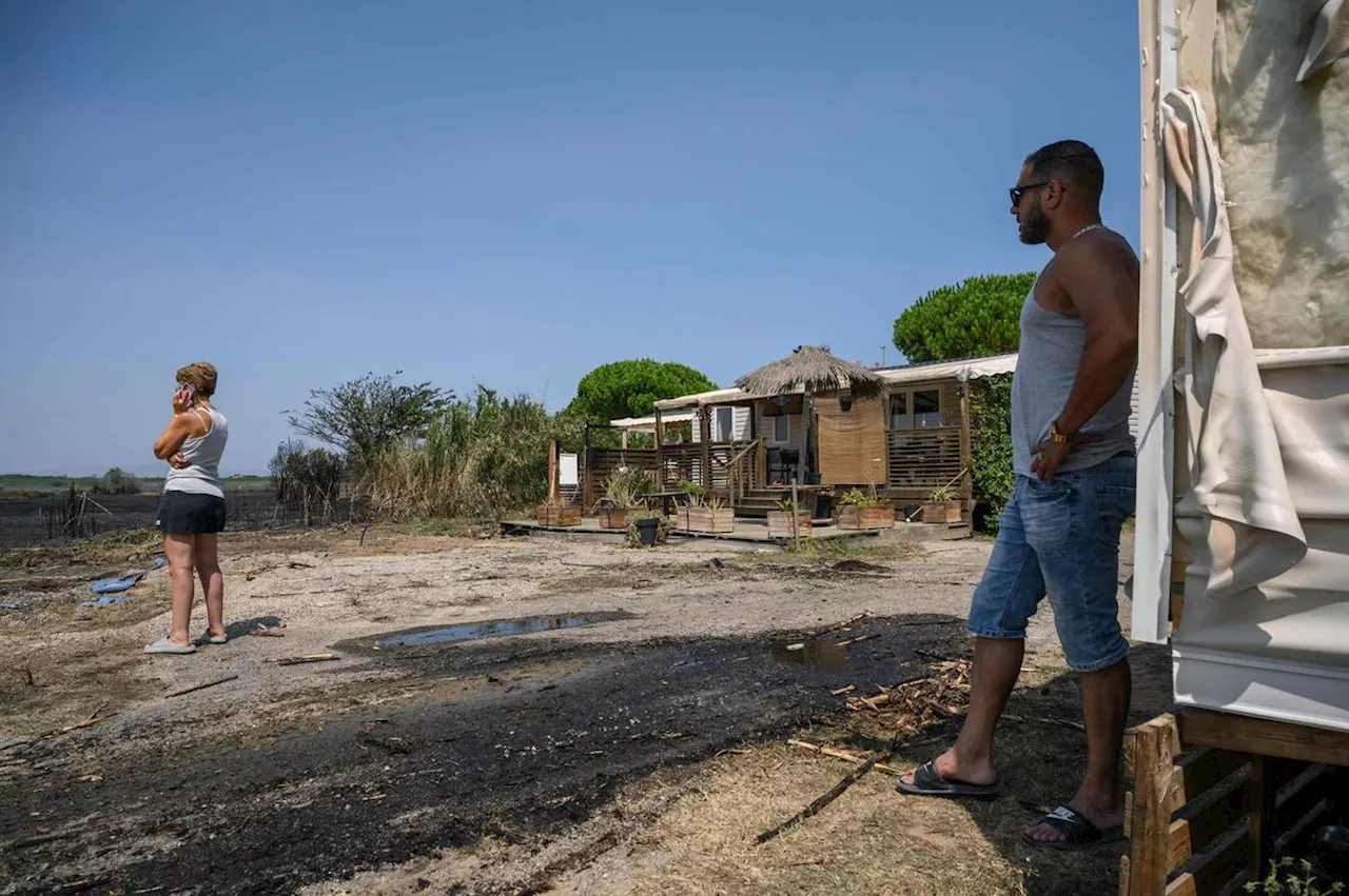 Violent incendie dans les Pyrénées-Orientales, des habitations menacées