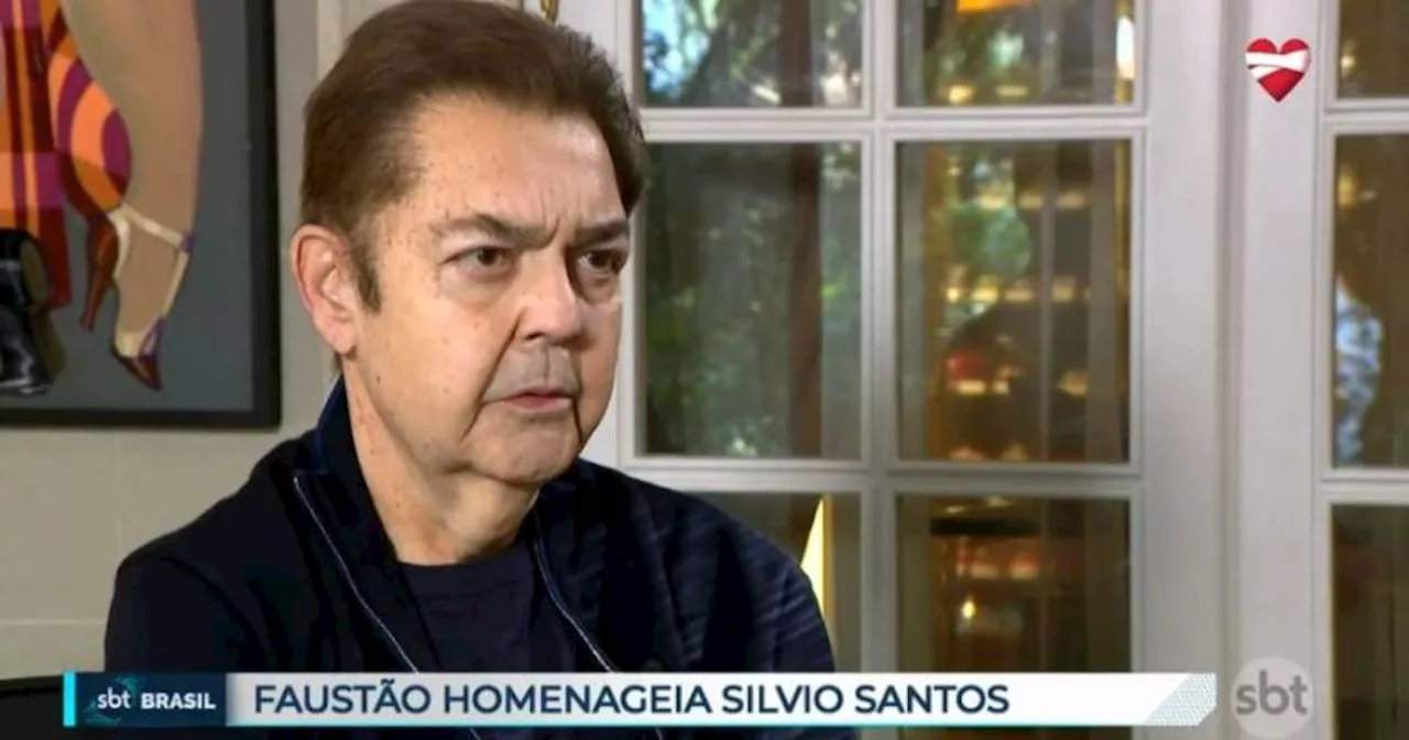 Faustão aconselha herdeiras de Silvio Santos: ‘Lucidez e serenidade’