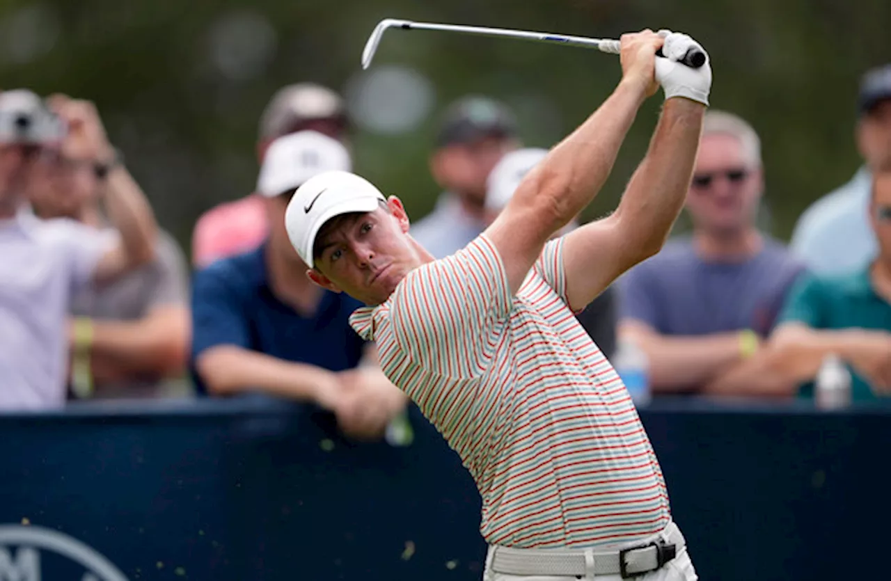 Rory McIlroy finds the water with his driver on frustrating day at BMW Championship