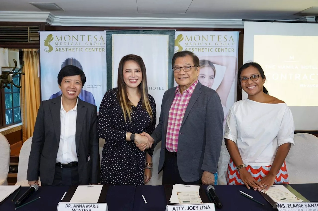 The Manila Hotel, Montesa Medical Group forge partnership