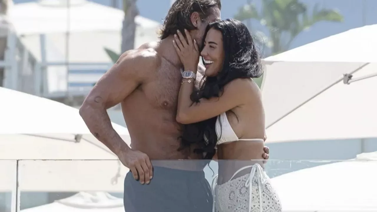 Towie legends James Lock and Yazmin Oukhellou spark romance rumours as they cosy up on sunny holiday...