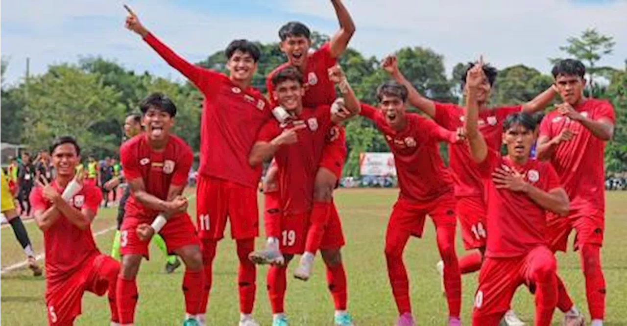 FT bag coveted Men’s footbal gold after ill-tempered win over 10-man Melaka