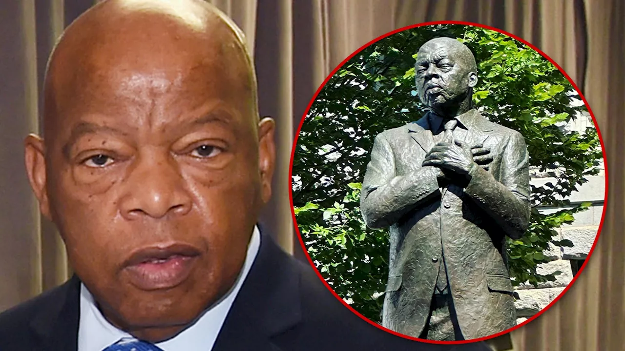 John Lewis Statue Unveiled, Replaces Confederate Monument