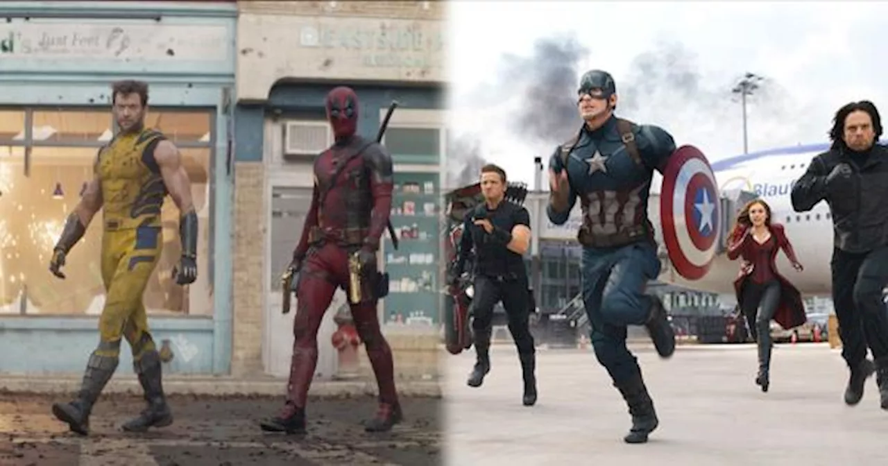 ‘Deadpool & Wolverine’ supera a ‘Civil War’ y escala en el top 10 de las películas más taquilleras de Marvel