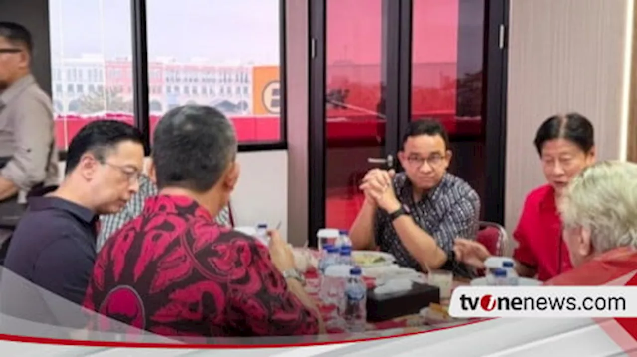 DPD PDIP Jakarta Didatangi Anies Baswedan, Apakah Keduanya Akan Bekerja Sama di Pilkada?