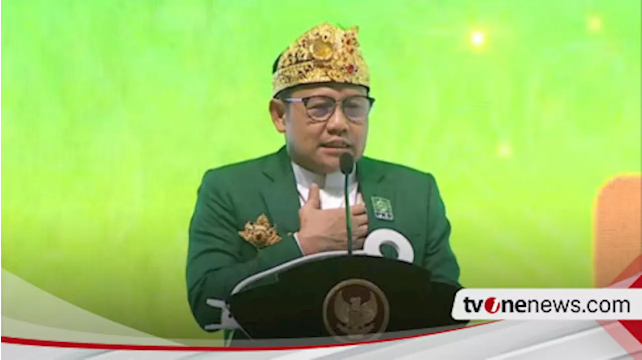 Pidato Pembukaan Muktamar PKB, Cak Imin: Siapa Pun yang Meragukan PKB, Kami Tak Mudah Diadu Domba