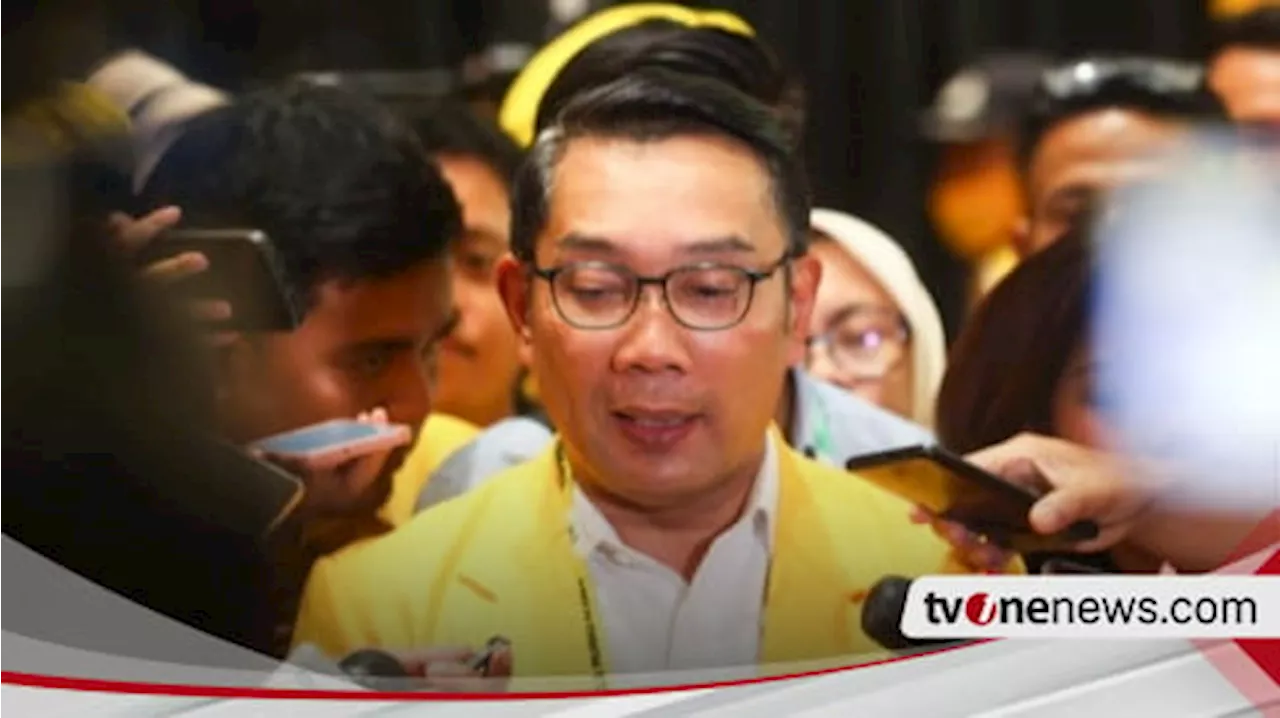 Tak Gentar Lihat Pertemuan Anies Baswedan dengan Elite PDIP, Respons Ridwan Kamil Disorot Bahas Negoisasi Politik