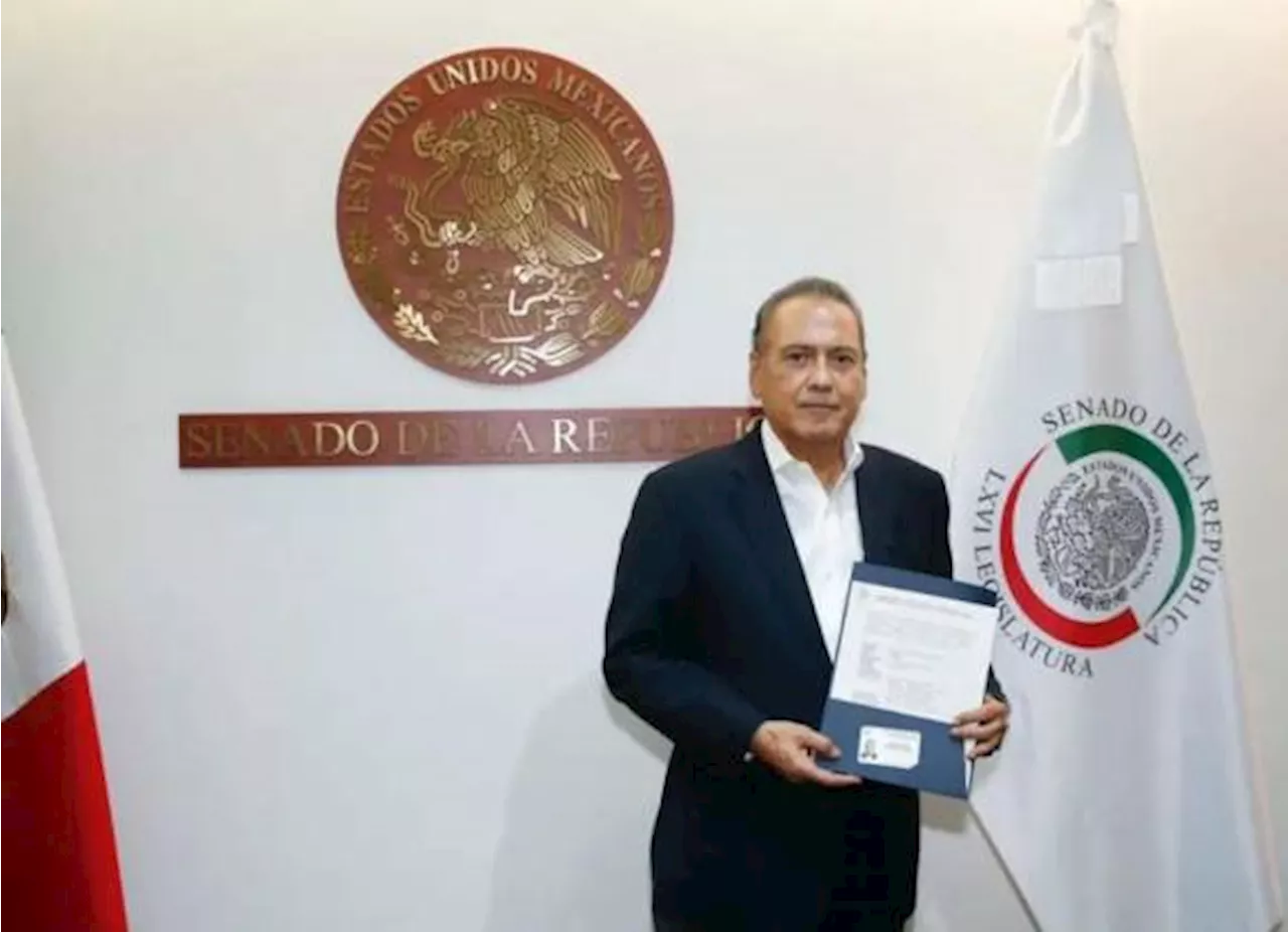 Se registra Manlio Fabio Beltrones como senador: ‘sigo siendo priista’